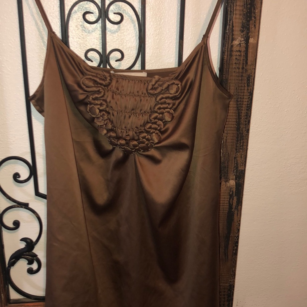 BCBGeneration bronze cami style top NEW